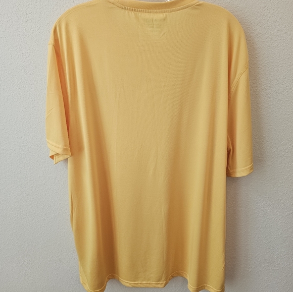 Polo Ralph Lauren Performance Yellow Tee Sz XL - Picture 3 of 7
